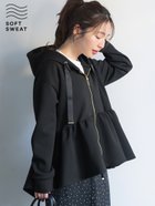 【コカ/COCA】のソフトスウェットフレアパーカー 人気、トレンドファッション・服の通販 founy(ファニー) ファッション Fashion レディースファッション Fashion for Women トップス・カットソー Cut & Sew Tops レディースパーカー・カジュアルフーディー Casual Hoodies & Sweatshirts スウェット・クルーネックトップス Sweatshirts & Crewnecks / Relaxed Fit Sweat Tops インナー Innerwear スウェット / スエット Sweatshirt, Sweatwear スニーカー Sneakers, Trainers 長袖 Long Sleeve, Full Sleeve バランス Balance, Style Balance パーカー Hoodie, Parka フェミニン Feminine, Girly フレア Flare, Flared ポケット Pocket, Pocket Detail リラックス Relax, Relaxed Fit エレガント 上品 Elegant 2026年 2026 thumbnail Black|ID: prp329100004862853 ipo3291000000036120826