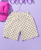 【デビロック/devirock / KIDS】のデザインいろいろ 無地ワンポイント 総柄 ミニ裏毛ハーフパンツ 子供服 キッズ 26SS 人気、トレンドファッション・服の通販 founy(ファニー) ファッション Fashion キッズファッション Fashion for Kids ボトムス Bottoms シンプル Simple, Minimal スウェット / スエット Sweatshirt, Sweatwear ハーフ Half, Half-Length 無地 Plain, Solid Color ワンポイント One Point, Statement Accent おすすめ Recommended / Our Picks 2026年 2026 thumbnail 005-チェック-ベージュ|ID: prp329100004863479 ipo3291000000036157592