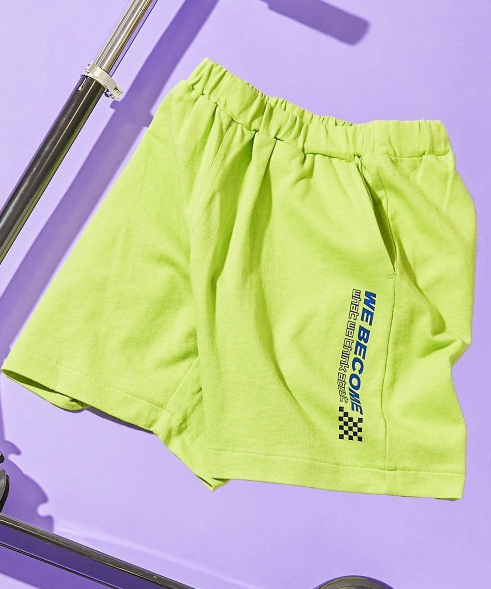 【デビロック/devirock / KIDS】のデザインいろいろ 無地ワンポイント 総柄 ミニ裏毛ハーフパンツ 子供服 キッズ 26SS インテリア・キッズ・メンズ・レディースファッション・服の通販 founy(ファニー) 　ファッション　Fashion　キッズファッション　Fashion for Kids　ボトムス　Bottoms　シンプル　Simple, Minimal　スウェット / スエット　Sweatshirt, Sweatwear　ハーフ　Half, Half-Length　無地　Plain, Solid Color　ワンポイント　One Point, Statement Accent　おすすめ　Recommended / Our Picks　2026年　2026　031-ロゴ1-LYグリーン|ID: prp329100004863479 ipo3291000000036157613