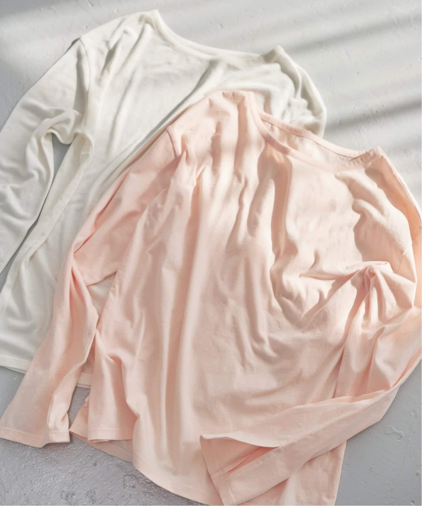 【スピック&スパン/Spick & Span】の《一部店舗+WEB限定》2枚SET レイヤードプルオーバー 人気、トレンドファッション・服の通販 founy(ファニー) 　ファッション　Fashion　レディースファッション　Fashion for Women　トップス・カットソー　Cut & Sew Tops　カジュアルプルオーバー・ニットトップス　Pullovers & Knit Tops / Casual Pullovers　カットソー　Cut and Sewn Top　シアー　Sheer, See-Through　スリーブ　Sleeve, Long Sleeve / Short Sleeve　バランス　Balance, Style Balance　ボトム　Bottoms, Lower Wear　ロング　Long, Long-Length　春　Spring　 other-1|ID: prp329100004863550 ipo3291000000036159053