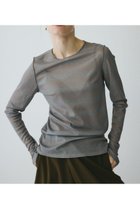 【ヘリンドットサイ/HeRIN.CYE】のRocket mesh inner tops 人気、トレンドファッション・服の通販 founy(ファニー) ファッション Fashion レディースファッション Fashion for Women トップス・カットソー Cut & Sew Tops インナー Innerwear ジャケット Jacket, Outerwear フィット Fit, Slim Fit メッシュ Mesh, Net Fabric モチーフ Motif, Design Theme thumbnail 柄GRY5|ID: prp329100004863558 ipo3291000000036159652