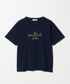 【ユナイテッドアローズ/UNITED ARROWS】のブラッシュ エンブロイダリー Tシャツ A DAY IN THE LIFE 人気、トレンドファッション・服の通販 founy(ファニー) ファッション Fashion レディースファッション Fashion for Women トップス・カットソー Cut & Sew Tops シャツ・ブラウス・オフィスカジュアル Elegant Blouses & Button-Ups ロングTシャツ・Tシャツ Longline T-Shirts & Tees エンブロイダリー Embroidery Design シンプル Simple, Minimal スラックス Slacks, Dress Pants デニム Denim, Jeans Material プリーツ Pleats, Pleated アウトレット Outlet / Clearance thumbnail NAVY|ID: prp329100004863560 ipo3291000000036159789