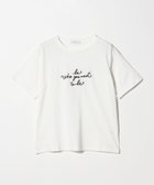 【ユナイテッドアローズ/UNITED ARROWS】のブラッシュ エンブロイダリー Tシャツ A DAY IN THE LIFE 人気、トレンドファッション・服の通販 founy(ファニー) ファッション Fashion レディースファッション Fashion for Women トップス・カットソー Cut & Sew Tops シャツ・ブラウス・オフィスカジュアル Elegant Blouses & Button-Ups ロングTシャツ・Tシャツ Longline T-Shirts & Tees エンブロイダリー Embroidery Design シンプル Simple, Minimal スラックス Slacks, Dress Pants デニム Denim, Jeans Material プリーツ Pleats, Pleated アウトレット Outlet / Clearance thumbnail OFF WHITE|ID: prp329100004863560 ipo3291000000036159791