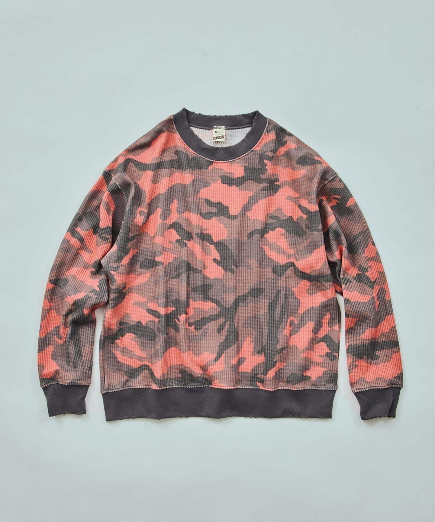 【ジョイントワークス/JOINT WORKS】のSCREEN STARS 別注 グラインダーワッフル ロンTEE / SCREEN STRAS EX WAFFLE L/S インテリア・キッズ・メンズ・レディースファッション・服の通販 founy(ファニー) ファッション Fashion レディースファッション Fashion for Women トップス・カットソー Cut & Sew Tops ロングTシャツ・Tシャツ Longline T-Shirts & Tees インナー Innerwear ヴィンテージ Vintage Style ジャケット Jacket, Outerwear スマート Smart, Elegant プリント Print, Printed Pattern 別注 Limited Edition, Custom Order ワッフル Waffle, Waffle Knit オレンジ|ID: prp329100004863564 ipo3291000000036160105