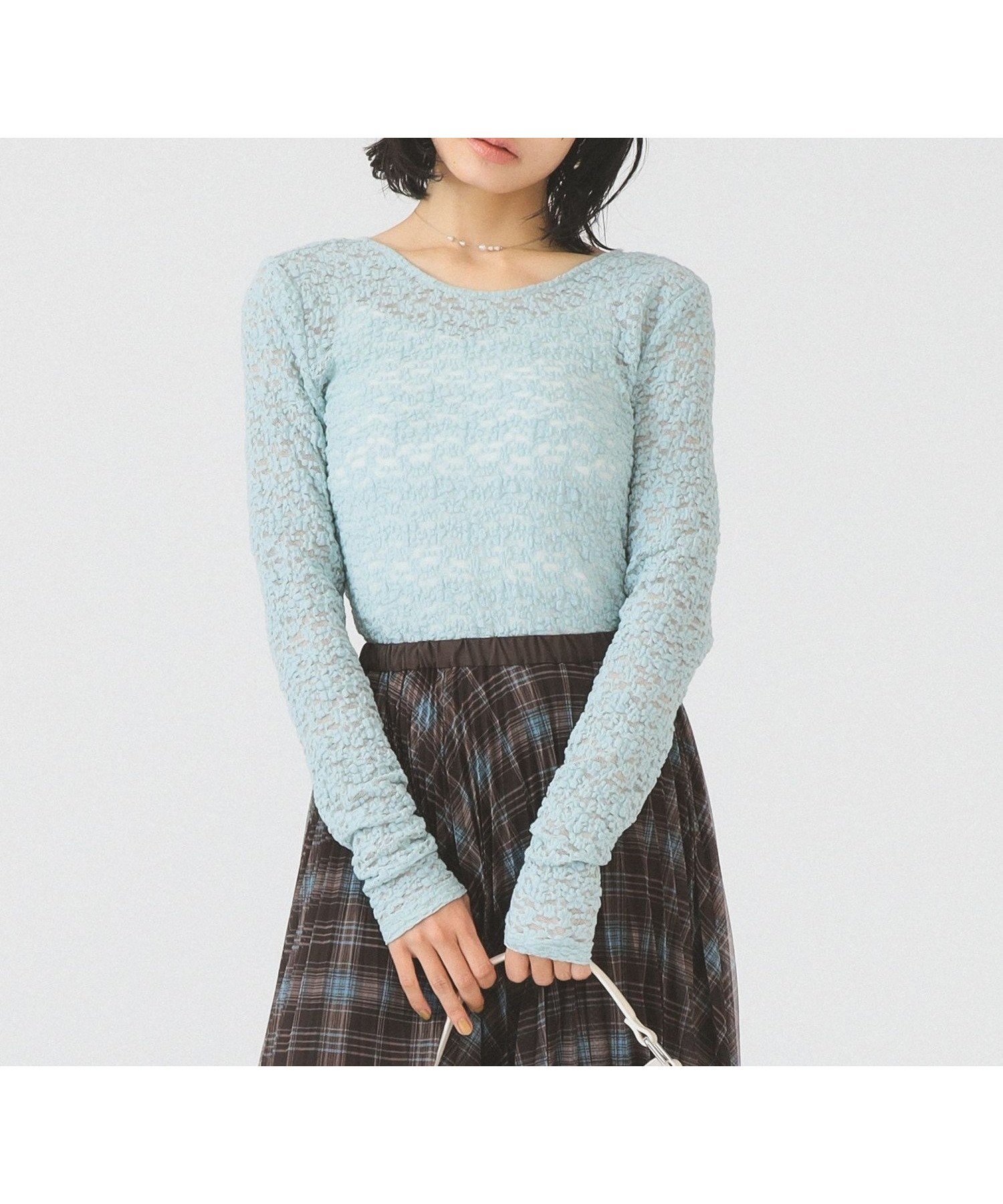 【ビームス ウイメン/BEAMS】のジャカード レース クルーネック Tシャツ 人気、トレンドファッション・服の通販 founy(ファニー) ファッション Fashion レディースファッション Fashion for Women トップス・カットソー Cut & Sew Tops シャツ・ブラウス・オフィスカジュアル Elegant Blouses & Button-Ups ロングTシャツ・Tシャツ Longline T-Shirts & Tees インナー Innerwear キャミソール Camisole, Spaghetti Strap Top シアー Sheer, See-Through ジャカード/ジャガード Jacquard, Woven Pattern スマート Smart, Elegant トレンド Trend, Trending Now フィット Fit, Slim Fit ベスト Vest, Waistcoat レース Lace, Lace Fabric おすすめ Recommended / Our Picks エレガント 上品 Elegant other-1|ID: prp329100004863568 ipo3291000000036160265