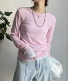 【ドゥドゥ/DouDou】の【新色追加】コットンシアーTEE 人気、トレンドファッション・服の通販 founy(ファニー) ファッション Fashion レディースファッション Fashion for Women インナー Innerwear コンパクト Compact, Small Size サロペット Overalls, Salopette シアー Sheer, See-Through スマート Smart, Elegant A/W・秋冬 Autumn/Winter 冬 Winter / This Winter 再入荷 Restock / Back in Stock エレガント 上品 Elegant 2025年 2025 2025-2026秋冬・A/W Autumn/Winter 2025–26 AW25–26 thumbnail ピンク|ID: prp329100004863576 ipo3291000000036161096