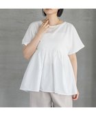 【アパートバイローリーズ/apart by lowrys】のペプラムTシャツ 人気、トレンドファッション・服の通販 founy(ファニー) ファッション Fashion レディースファッション Fashion for Women トップス・カットソー Cut & Sew Tops シャツ・ブラウス・オフィスカジュアル Elegant Blouses & Button-Ups ロングTシャツ・Tシャツ Longline T-Shirts & Tees カットソー Cut and Sewn Top スラックス Slacks, Dress Pants タイトスカート Pencil Skirt, Tight Skirt デニム Denim, Jeans Material ペプラム Peplum, Flared Hem ビジネス 仕事 通勤 Business / Work / Commuting 切替 Switching, Contrast Panel thumbnail オフホワイト05|ID: prp329100004863578 ipo3291000000036161300