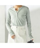 【シップス フォー ウィメン/SHIPS】の【SHIPS別注】miller シアー ヘンリー ネック ロング スリーブ TEE 人気、トレンドファッション・服の通販 founy(ファニー) ファッション Fashion レディースファッション Fashion for Women イエロー Yellow インナー Innerwear キャミソール Camisole, Spaghetti Strap Top シアー Sheer, See-Through スリーブ Sleeve, Long Sleeve / Short Sleeve タンク Tank Top, Sleeveless Top 人気 Popular, Best Seller ポケット Pocket, Pocket Detail 別注 Limited Edition, Custom Order ロング Long, Long-Length おすすめ Recommended / Our Picks 2026年 2026 thumbnail ライトグリーン|ID: prp329100004863581 ipo3291000000036161800