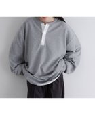 【ローリーズファーム/LOWRYS FARM】の【LFM】ワッフルヘンリーネックTLS 人気、トレンドファッション・服の通販 founy(ファニー) ファッション Fashion レディースファッション Fashion for Women おすすめ Recommended / Our Picks インナー Innerwear カーゴパンツ Cargo Pants, Utility Pants スウェット / スエット Sweatshirt, Sweatwear ストレッチ Stretch, Stretchy Fabric トレンド Trend, Trending Now ワッフル Waffle, Waffle Knit thumbnail グレー15|ID: prp329100004863586 ipo3291000000036162171