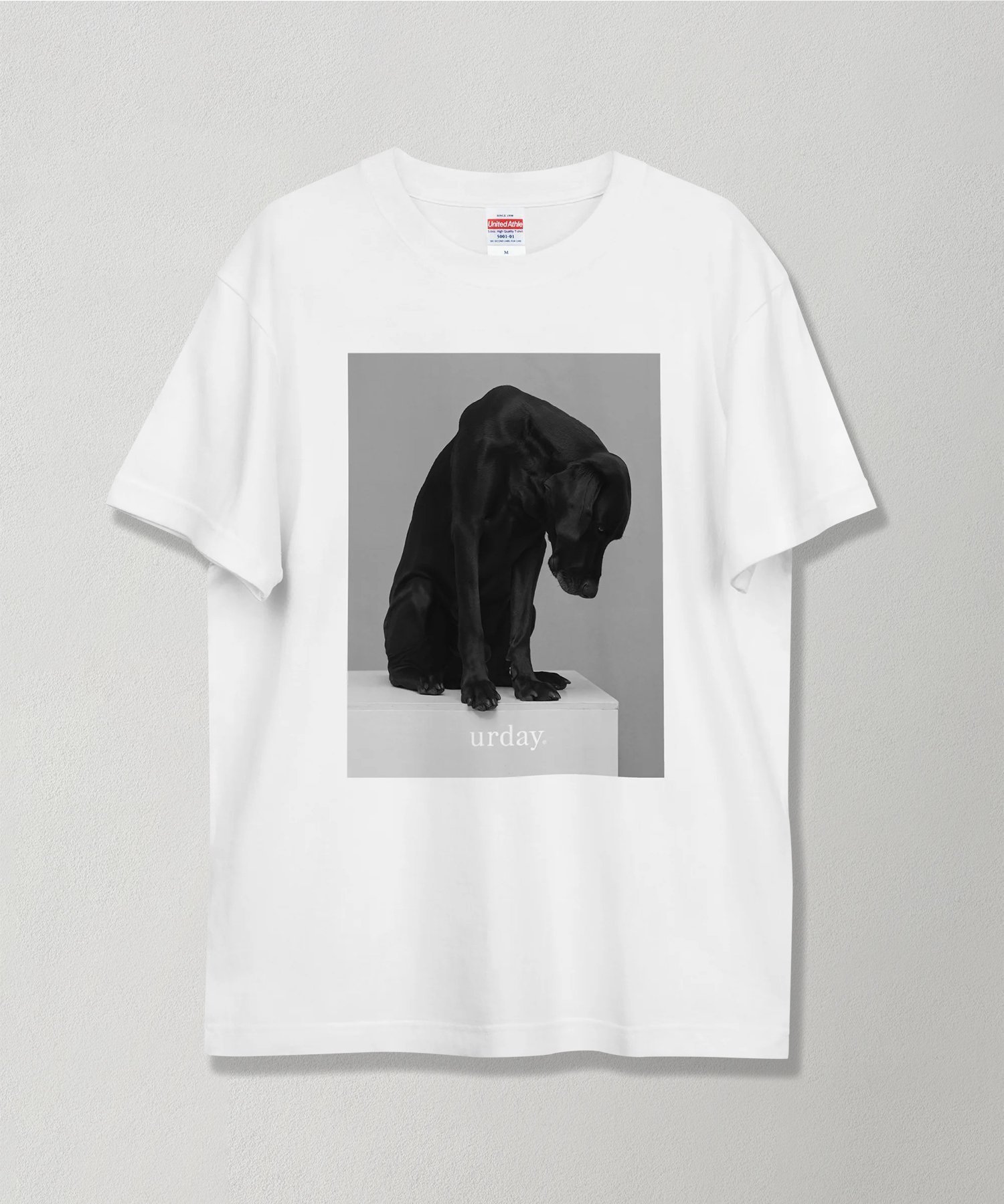 【マミアン/MAMIAN】のurday【Animal/Black Dog/WB】フォトTシャツ インテリア・キッズ・メンズ・レディースファッション・服の通販 founy(ファニー) 　ファッション　Fashion　レディースファッション　Fashion for Women　トップス・カットソー　Cut & Sew Tops　シャツ・ブラウス・オフィスカジュアル　Elegant Blouses & Button-Ups　ロングTシャツ・Tシャツ　Longline T-Shirts & Tees　おすすめ　Recommended / Our Picks　グラフィック　Graphic, Graphic Design　フィット　Fit, Slim Fit　プリント　Print, Printed Pattern　レギュラー　Regular, Standard Fit　ワーク　Workwear, Utility Style　定番　Standard, Basic Item　犬　Dog　ホワイト|ID: prp329100004863593 ipo3291000000036162768