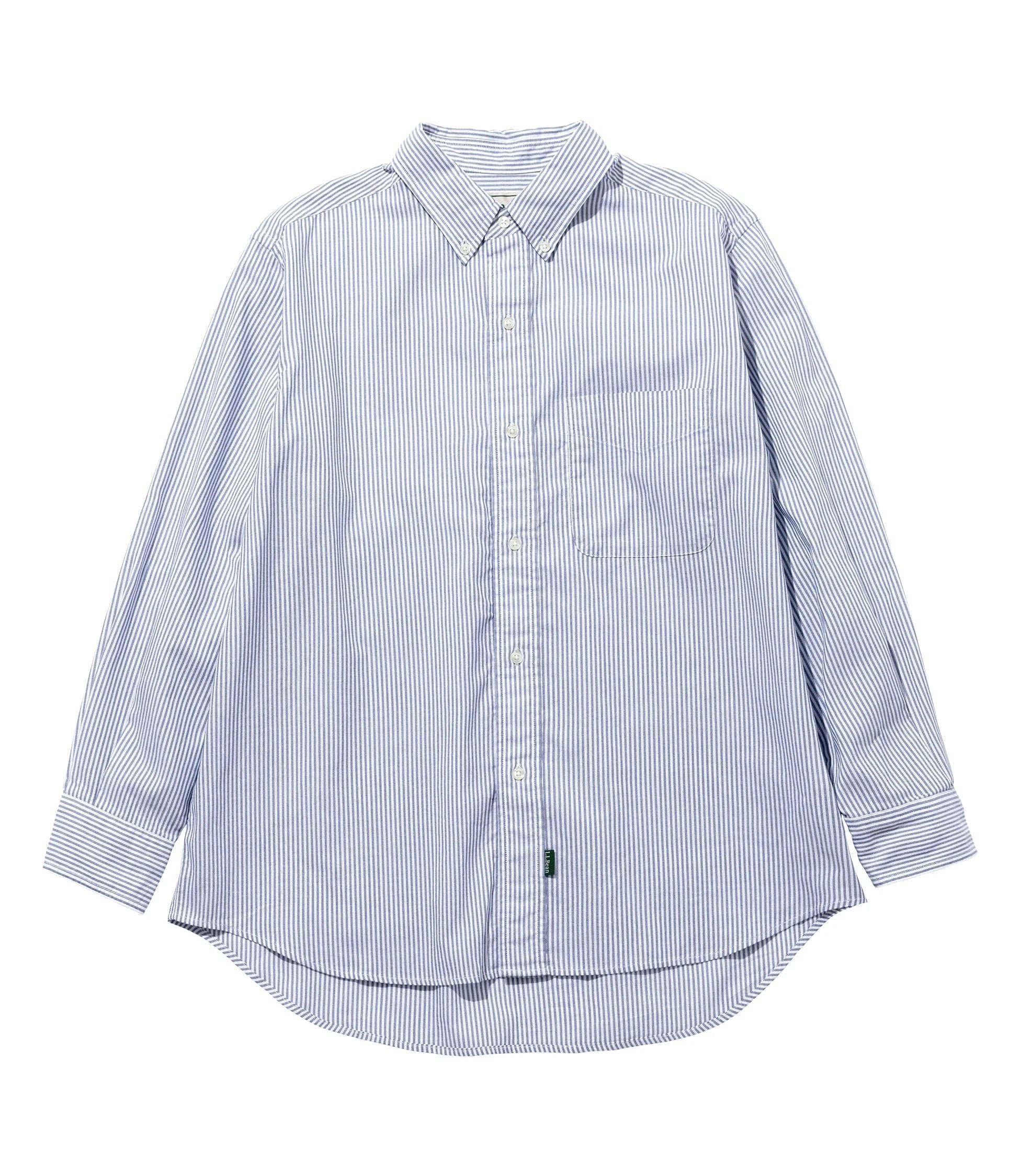 【エルエルビーン/L.L.Bean】の【JAPAN EDITION】オロノ・ロングスリーブ・シャツ インテリア・キッズ・メンズ・レディースファッション・服の通販 founy(ファニー) ファッション Fashion レディースファッション Fashion for Women トップス・カットソー Cut & Sew Tops シャツ・ブラウス・オフィスカジュアル Elegant Blouses & Button-Ups アウトドア Outdoor Clothing コレクション Collection, Seasonal Line シンプル Simple, Minimal ストライプ Stripe, Striped Pattern スポーツ Sports, Activewear トラベル Travel, Travel Gear トレンド Trend, Trending Now 定番 Standard, Basic Item 長袖 Long Sleeve, Full Sleeve フィット Fit, Slim Fit ボックス Boxy, Box Shape ポケット Pocket, Pocket Detail 旅行 Travel ビジネス 仕事 通勤 Business / Work / Commuting Navy/White|ID: prp329100004863594 ipo3291000000036162963