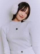 【リリーブラウン/Lily Brown】の【LILY BROWN×MARY QUANT】デイジー刺繍ソフトリブニットトップス 人気、トレンドファッション・服の通販 founy(ファニー) ファッション Fashion レディースファッション Fashion for Women トップス・カットソー Cut & Sew Tops ニット Knit Tops & Sweaters ヴィンテージ Vintage Style コラボ Collaboration, Collab シルバー Silver, Metallic Silver シンプル Simple, Minimal スマート Smart, Elegant ボーダー Border, Stripe ロンドン London Style, British Inspired thumbnail SLV[011]|ID: prp329100004863595 ipo3291000000036163475