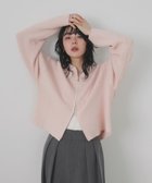 【リアン/Lian】のダブルジップポロニットカーディガン 人気、トレンドファッション・服の通販 founy(ファニー) ファッション Fashion レディースファッション Fashion for Women トップス・カットソー Cut & Sew Tops ニット Knit Tops & Sweaters カーディガン・羽織り Layered Style Cardigans カーディガン Cardigan, Knitwear トレンド Trend, Trending Now thumbnail ピンク|ID: prp329100004863596 ipo3291000000036163650
