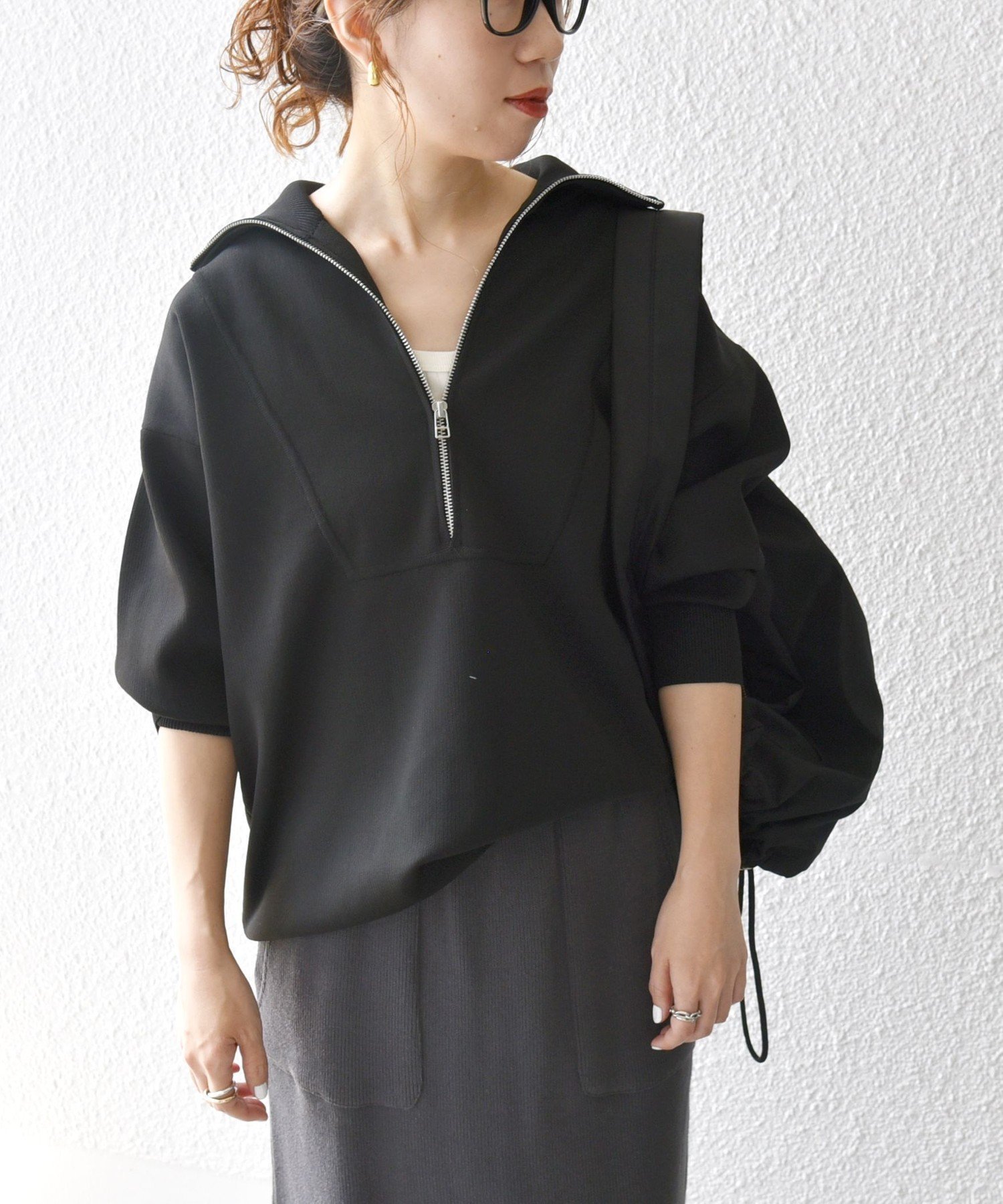 【シップス フォー ウィメン/SHIPS】の【WEB限定】SHIPS any 手洗い可能 ハーフ ジップ ハイネック プルオーバー 人気、トレンドファッション・服の通販 founy(ファニー) 　ファッション　Fashion　レディースファッション　Fashion for Women　トップス・カットソー　Cut & Sew Tops　カジュアルプルオーバー・ニットトップス　Pullovers & Knit Tops / Casual Pullovers　洗える　Machine Washable　ジップ　Zip, Zipper　ハイネック　High Neck, Mock Neck　ハーフ　Half, Half-Length　ロング　Long, Long-Length　2026年　2026　 other-1|ID: prp329100004863601 ipo3291000000036164048