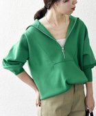 【シップス フォー ウィメン/SHIPS】の【WEB限定】SHIPS any 手洗い可能 ハーフ ジップ ハイネック プルオーバー 人気、トレンドファッション・服の通販 founy(ファニー) ファッション Fashion レディースファッション Fashion for Women トップス・カットソー Cut & Sew Tops カジュアルプルオーバー・ニットトップス Pullovers & Knit Tops / Casual Pullovers 洗える Machine Washable ジップ Zip, Zipper ハイネック High Neck, Mock Neck ハーフ Half, Half-Length ロング Long, Long-Length 2026年 2026 thumbnail グリーン|ID: prp329100004863601 ipo3291000000036164061