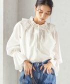 【シップス フォー ウィメン/SHIPS】の撥水加工 / UVカット タフタ フリルカラー キャンディースリーブ ブラウス(セレモニー対応可) 人気、トレンドファッション・服の通販 founy(ファニー) ファッション Fashion レディースファッション Fashion for Women トップス・カットソー Cut & Sew Tops シャツ・ブラウス・オフィスカジュアル Elegant Blouses & Button-Ups ジャケット Jacket, Outerwear スリーブ Sleeve, Long Sleeve / Short Sleeve タフタ Taffeta, Structured Fabric デニム Denim, Jeans Material パーティ Party, Party Style フリル Frill, Ruffle フレア Flare, Flared ボトム Bottoms, Lower Wear ポケット Pocket, Pocket Detail リボン Ribbon, Bow おすすめ Recommended / Our Picks セレモニー Ceremony 入学式 Entrance Ceremony 卒業式 Graduation Ceremony 結婚式 Wedding 2026年 2026 thumbnail オフホワイト|ID: prp329100004863610 ipo3291000000036164673