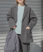 【アーバンリサーチ ドアーズ/URBAN RESEARCH DOORS】のFORK SPOON ビッグジャケット 人気、トレンドファッション・服の通販 founy(ファニー) ファッション Fashion レディースファッション Fashion for Women アウター Coat / Outerwear Collection レディースジャケット・軽アウター Jackets ジャケット Jacket, Outerwear バランス Balance, Style Balance ビッグ Big, Oversized ベーシック Basic, Essential ワイド Wide, Wide Fit S/S・春夏 SS, Spring/Summer, Warm Season 夏 Summer 2026年 2026 thumbnail チャコールグレー|ID: prp329100004863864 ipo3291000000036182041