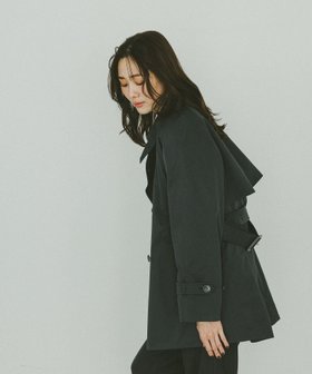 【グローバルワーク/GLOBAL WORK】の防風襟2WAYトレンチコート/601272 人気、トレンドファッション・服の通販 founy(ファニー) ファッション Fashion レディースファッション Fashion for Women アウター Coat / Outerwear Collection コート・ロングコート・ピーコート Long Coats, Peacoats & More トレンチコート / 春秋の定番アウター Trench Coats おすすめ Recommended / Our Picks インナー Innerwear スタンド Stand Collar, Upright Stand セレモニー Ceremony トレンド Trend, Trending Now マニッシュ Mannish, Boyish ワイド Wide, Wide Fit ビジネス 仕事 通勤 Business / Work / Commuting 春 Spring 軽量 Lightweight, Ultra Light |ID:prp329100004863872