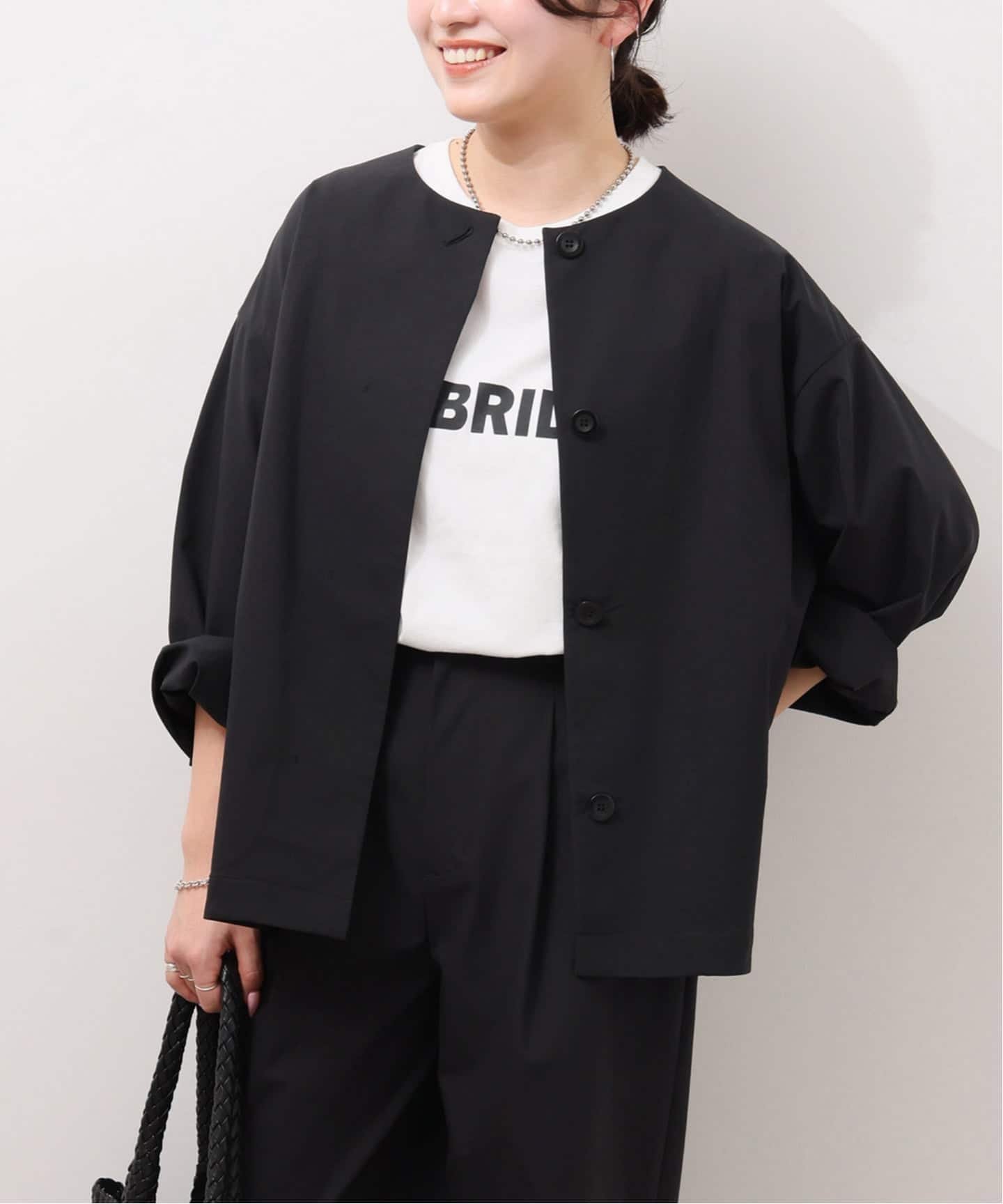 【ジャーナルスタンダード レリューム/JOURNAL STANDARD relume】の《追加》 撥水 / UVカット 【SPENSIERATO】クルーネックコクーンブルゾン インテリア・キッズ・メンズ・レディースファッション・服の通販 founy(ファニー) ファッション Fashion レディースファッション Fashion for Women アウター Coat / Outerwear Collection ブルゾンジャケット・スポーティアウター Blouson Jackets 2026年 2026 インナー Innerwear ストレート Straight, Straight Cut フォルム Silhouette, Form ブルゾン Blouson, Bomber Jacket 洗える Machine Washable ブラック|ID: prp329100004863923 ipo3291000000036182280