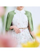 【セルフォード/CELFORD】の【UVカット】【洗える】ポケットカーディガン 人気、トレンドファッション・服の通販 founy(ファニー) ファッション Fashion レディースファッション Fashion for Women トップス・カットソー Cut & Sew Tops カーディガン・羽織り Layered Style Cardigans おすすめ Recommended / Our Picks ウェーブ Wavy Pattern カーディガン Cardigan, Knitwear コンパクト Compact, Small Size スマート Smart, Elegant プレート Plate, Dish ポケット Pocket, Pocket Detail 夏 Summer 洗える Machine Washable thumbnail GRN[024]|ID: prp329100004863931 ipo3291000000036182499