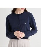 【セルフォード/CELFORD】の【UVカット】【洗える】ポケットカーディガン 人気、トレンドファッション・服の通販 founy(ファニー) ファッション Fashion レディースファッション Fashion for Women トップス・カットソー Cut & Sew Tops カーディガン・羽織り Layered Style Cardigans おすすめ Recommended / Our Picks ウェーブ Wavy Pattern カーディガン Cardigan, Knitwear コンパクト Compact, Small Size スマート Smart, Elegant プレート Plate, Dish ポケット Pocket, Pocket Detail 夏 Summer 洗える Machine Washable thumbnail NVY[089]|ID: prp329100004863931 ipo3291000000036182500
