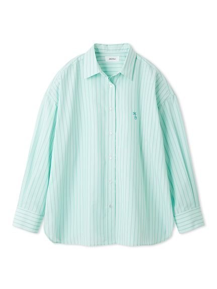 【ミラオーウェン/Mila Owen】の2WAYカシュクールーオーバーサイズシャツ インテリア・キッズ・メンズ・レディースファッション・服の通販 founy(ファニー) 　雑誌掲載アイテム　Magazine Picks & Fashion Features　ファッション雑誌　Fashion Magazines　キャンキャン　CanCam　ファッション　Fashion　レディースファッション　Fashion for Women　トップス・カットソー　Cut & Sew Tops　シャツ・ブラウス・オフィスカジュアル　Elegant Blouses & Button-Ups　春　Spring　カシュクール　Wrap Design　カットソー　Cut and Sewn Top　3月号　March Issue　4月号　April Issue　ストライプ　Stripe, Striped Pattern　スマート　Smart, Elegant　雑誌　Magazine, Fashion Magazine　ベーシック　Basic, Essential　ワンポイント　One Point, Statement Accent　MNT[021]|ID: prp329100004863934 ipo3291000000036182576