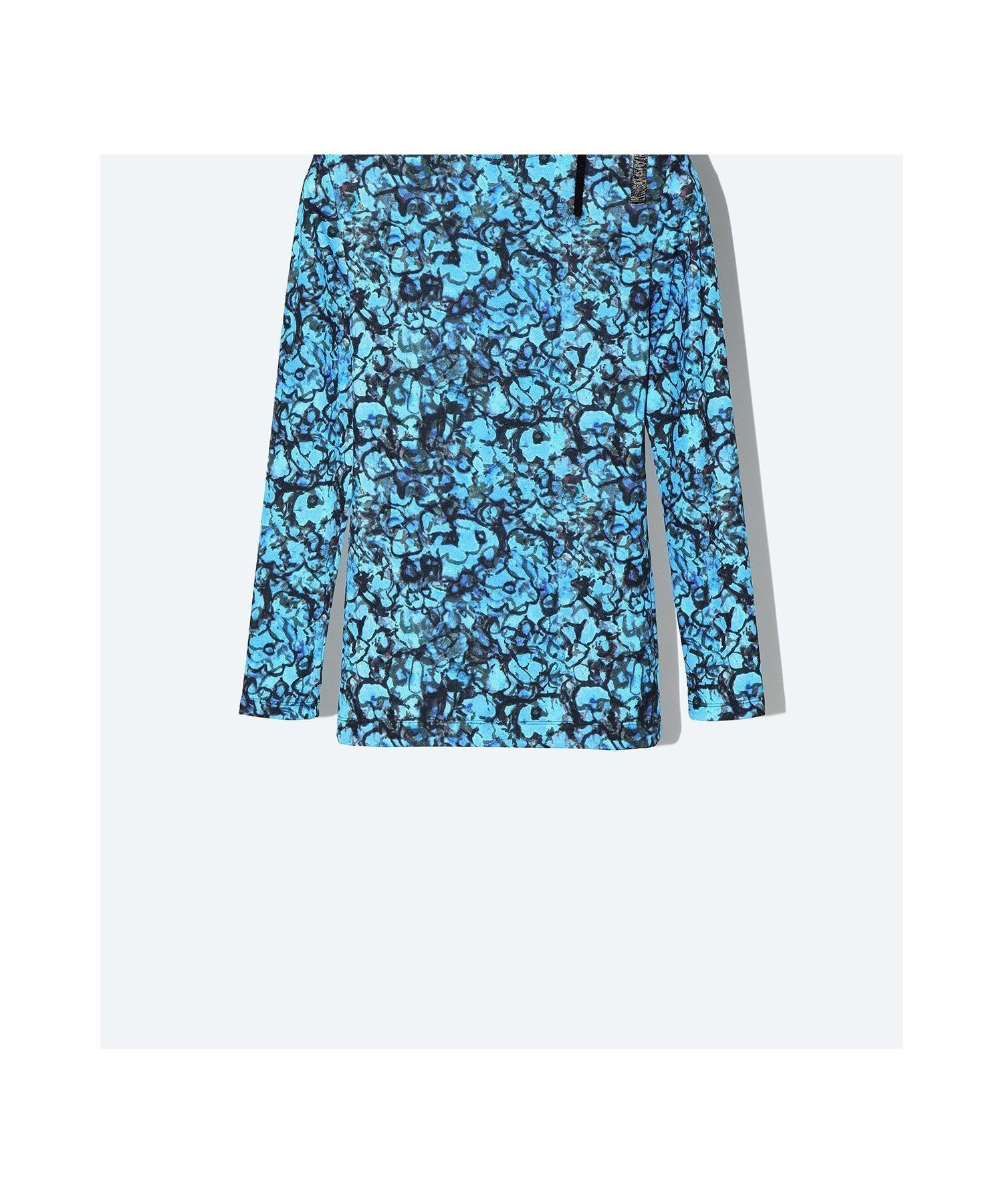 【トーガ/TOGA】のSmooth jersey L/S インテリア・キッズ・メンズ・レディースファッション・服の通販 founy(ファニー) ファッション Fashion レディースファッション Fashion for Women アンティーク Antique-Inspired クール Cool, Chic マーブル Marble, Marble Pattern リボン Ribbon, Bow BLUE|ID: prp329100004863937 ipo3291000000036182622