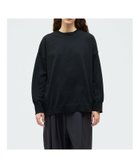 【マーコート/MARcourt】のmizuiro ind クルーネックワイドプルオーバー 人気、トレンドファッション・服の通販 founy(ファニー) ファッション Fashion レディースファッション Fashion for Women トップス・カットソー Cut & Sew Tops カジュアルプルオーバー・ニットトップス Pullovers & Knit Tops / Casual Pullovers おすすめ Recommended / Our Picks シンプル Simple, Minimal ストレッチ Stretch, Stretchy Fabric ベーシック Basic, Essential ポケット Pocket, Pocket Detail エレガント 上品 Elegant 今季 This Season, Current Season 洗える Machine Washable 無地 Plain, Solid Color 長袖 Long Sleeve, Full Sleeve thumbnail ブラック|ID: prp329100004863938 ipo3291000000036182673