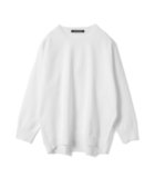 【マーコート/MARcourt】のmizuiro ind クルーネックワイドプルオーバー 人気、トレンドファッション・服の通販 founy(ファニー) ファッション Fashion レディースファッション Fashion for Women トップス・カットソー Cut & Sew Tops カジュアルプルオーバー・ニットトップス Pullovers & Knit Tops / Casual Pullovers おすすめ Recommended / Our Picks シンプル Simple, Minimal ストレッチ Stretch, Stretchy Fabric ベーシック Basic, Essential ポケット Pocket, Pocket Detail エレガント 上品 Elegant 今季 This Season, Current Season 洗える Machine Washable 無地 Plain, Solid Color 長袖 Long Sleeve, Full Sleeve thumbnail オフホワイト|ID: prp329100004863938 ipo3291000000036182675
