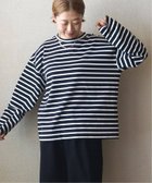 【ジャーナルスタンダード ラックス/journal standard luxe】のStandard ロングスリーブクルーネックプル 人気、トレンドファッション・服の通販 founy(ファニー) ファッション Fashion レディースファッション Fashion for Women thumbnail ネイビー|ID: prp329100004863940 ipo3291000000036182867