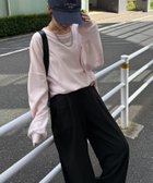【ラナン/Ranan】のRanan/オーバーサイズスウェットT 人気、トレンドファッション・服の通販 founy(ファニー) ファッション Fashion レディースファッション Fashion for Women トップス・カットソー Cut & Sew Tops レディースパーカー・カジュアルフーディー Casual Hoodies & Sweatshirts スウェット・クルーネックトップス Sweatshirts & Crewnecks / Relaxed Fit Sweat Tops スウェット / スエット Sweatshirt, Sweatwear スラックス Slacks, Dress Pants スリット Slit, Slit Detail スリーブ Sleeve, Long Sleeve / Short Sleeve デニム Denim, Jeans Material なめらか Smooth, Silky Texture バランス Balance, Style Balance ビスチェ Bustier, Corset Top ボトム Bottoms, Lower Wear ポケット Pocket, Pocket Detail ロング Long, Long-Length thumbnail PI|ID: prp329100004863953 ipo3291000000036183240