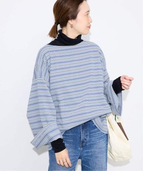 【スローブ イエナ/SLOBE IENA】の《追加》ビックボーダープルオーバー 人気、トレンドファッション・服の通販 founy(ファニー) ファッション Fashion レディースファッション Fashion for Women トップス・カットソー Cut & Sew Tops カジュアルプルオーバー・ニットトップス Pullovers & Knit Tops / Casual Pullovers インナー Innerwear 秋 Autumn シンプル Simple, Minimal タートル Turtleneck, Turtle Collar デニム Denim, Jeans Material トレンド Trend, Trending Now ワイド Wide, Wide Fit A/W・秋冬 Autumn/Winter おすすめ Recommended / Our Picks 2025年 2025 2025-2026秋冬・A/W Autumn/Winter 2025–26 AW25–26 |ID:prp329100004863960