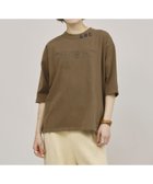 【カレンソロジー/Curensology】の【UNIVERSAL OVERALL】別注ショートスリーブTシャツ 人気、トレンドファッション・服の通販 founy(ファニー) ファッション Fashion レディースファッション Fashion for Women トップス・カットソー Cut & Sew Tops シャツ・ブラウス・オフィスカジュアル Elegant Blouses & Button-Ups ロングTシャツ・Tシャツ Longline T-Shirts & Tees エレガント 上品 Elegant キャラクター Character, Licensed Characters クラッシュ Distressed, Crashed Style ショート Short, Short Length シンプル Simple, Minimal スペシャル Special, Limited Edition スリーブ Sleeve, Long Sleeve / Short Sleeve デニム Denim, Jeans Material バランス Balance, Style Balance フロント Front, Front Design プリント Print, Printed Pattern 別注 Limited Edition, Custom Order ミリタリー Military, Army Style ワーク Workwear, Utility Style thumbnail 【NEW】ブラウン53|ID: prp329100004863963 ipo3291000000036183363