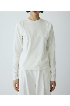 【ヘリンドットサイ/HeRIN.CYE】のWave frill cut tops 人気、トレンドファッション・服の通販 founy(ファニー) ファッション Fashion レディースファッション Fashion for Women トップス・カットソー Cut & Sew Tops フリル Frill, Ruffle ボトム Bottoms, Lower Wear |ID:prp329100004863964