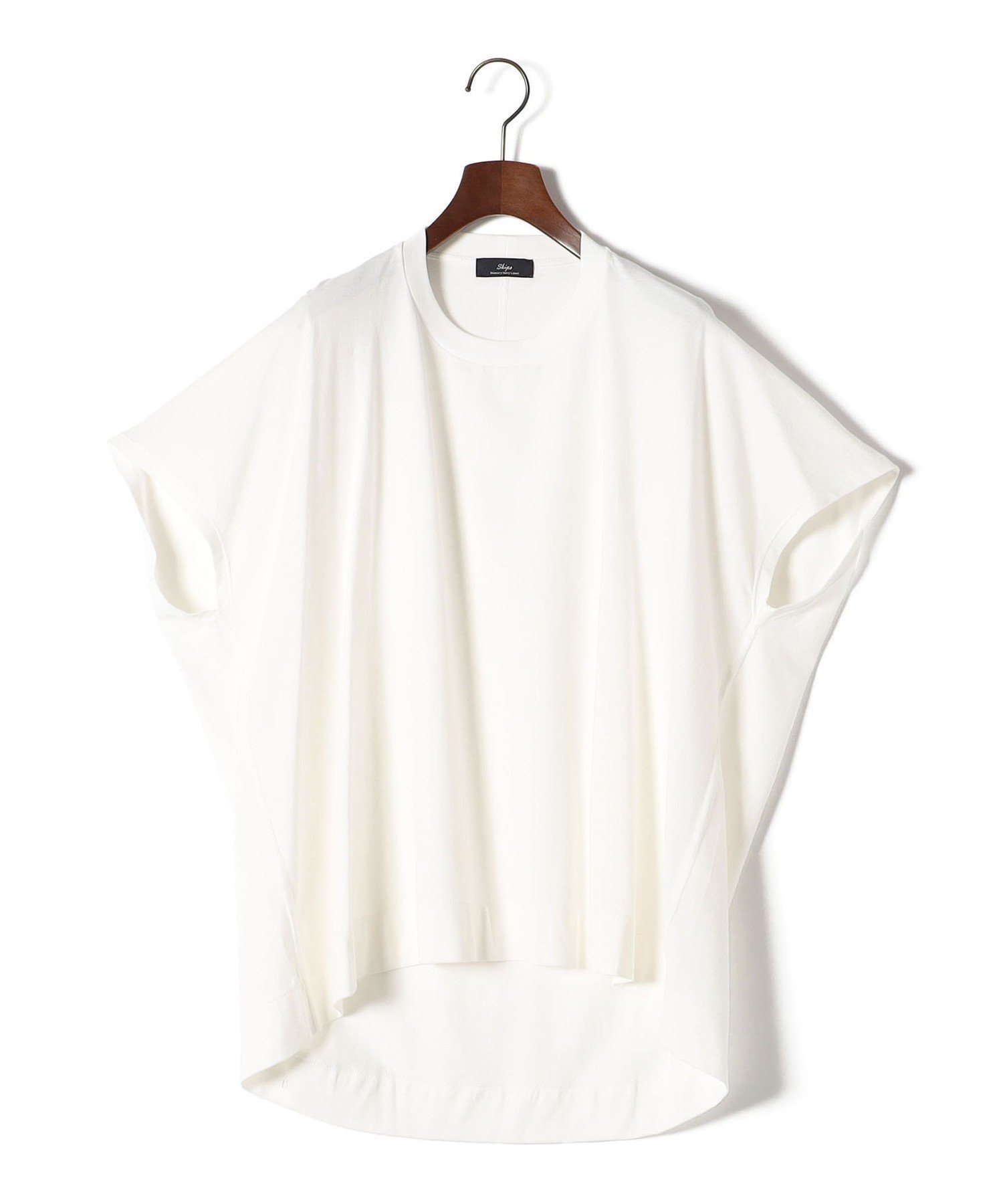 【シップス フォー ウィメン/SHIPS】のSHIPS Primary NavyLabel 手洗い可能 BIG Tシャツ インテリア・キッズ・メンズ・レディースファッション・服の通販 founy(ファニー) ファッション Fashion レディースファッション Fashion for Women トップス・カットソー Cut & Sew Tops シャツ・ブラウス・オフィスカジュアル Elegant Blouses & Button-Ups ロングTシャツ・Tシャツ Longline T-Shirts & Tees パターン Pattern, Design Print ベーシック Basic, Essential オフホワイト|ID: prp329100004863969 ipo3291000000036183527