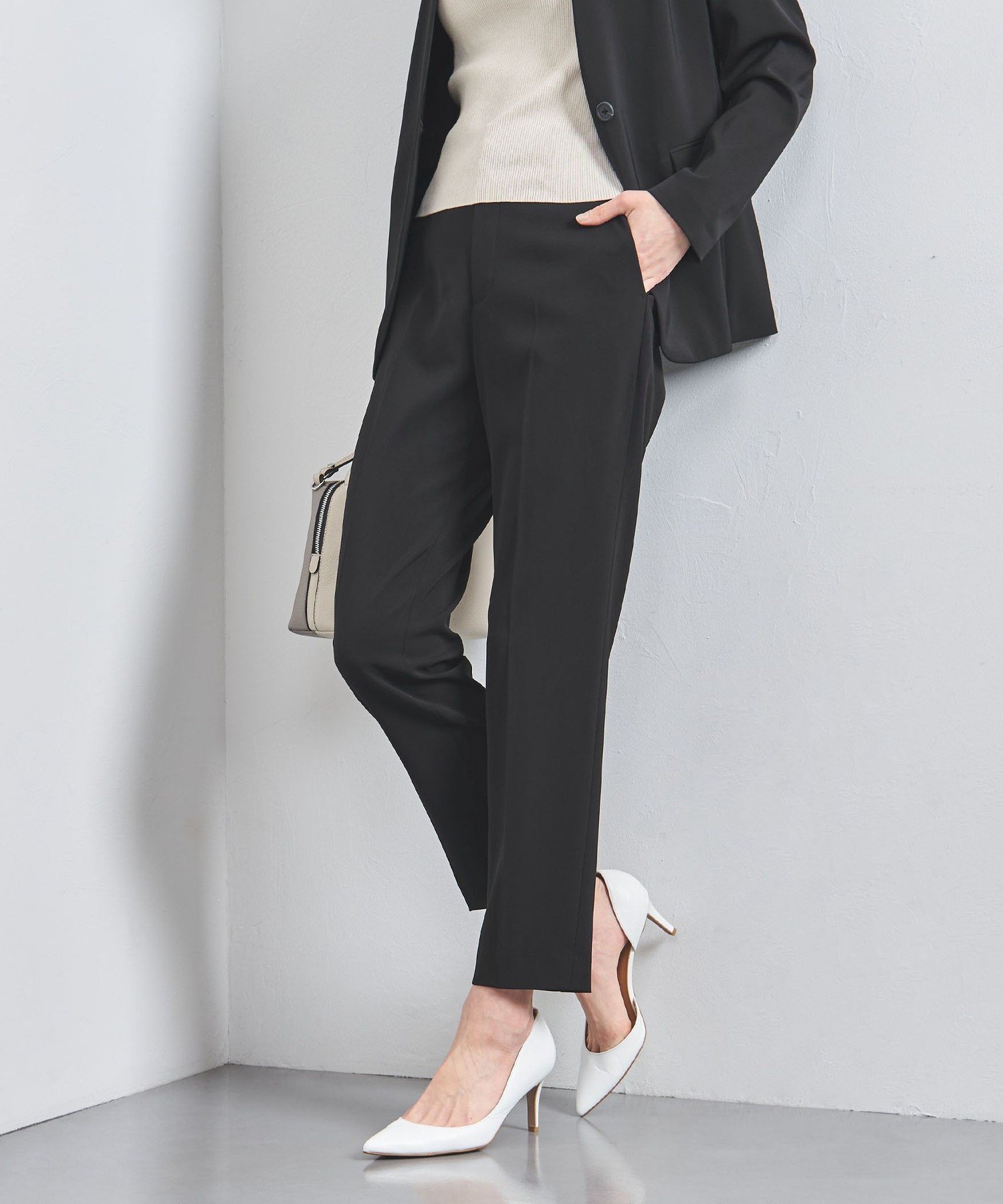 【ユナイテッドアローズ/UNITED ARROWS】のFEEL CLEAN スリム パンツ 人気、トレンドファッション・服の通販 founy(ファニー) ファッション Fashion レディースファッション Fashion for Women パンツ Pants & Trousers シルク Silk, 100% Silk ジャケット Jacket, Outerwear スリム Slim, Slim Fit セットアップ Set-Up, Coordinated Outfit エレガント 上品 Elegant other-1|ID: prp329100004863973 ipo3291000000036183604