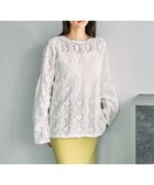 【レプシィム ローリーズファーム/LEPSIM LOWRYS FARM】の総レース長袖プルオーバー 人気、トレンドファッション・服の通販 founy(ファニー) ファッション Fashion レディースファッション Fashion for Women トップス・カットソー Cut & Sew Tops カジュアルプルオーバー・ニットトップス Pullovers & Knit Tops / Casual Pullovers おすすめ Recommended / Our Picks デニム Denim, Jeans Material レース Lace, Lace Fabric 長袖 Long Sleeve, Full Sleeve thumbnail オフホワイト05|ID: prp329100004863976 ipo3291000000036183710