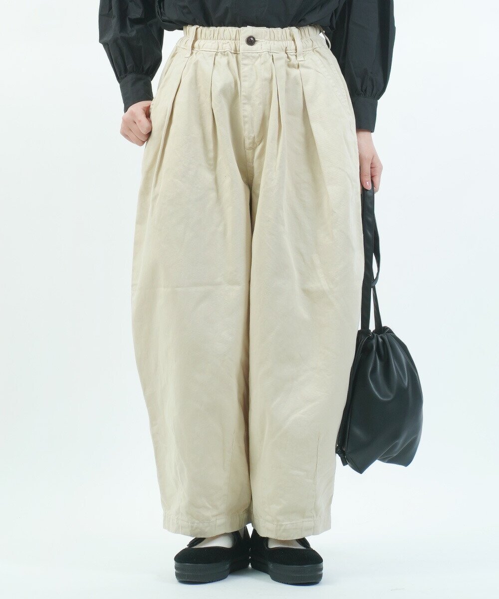 【ブルーコムブルー/BLEU COMME BLEU】のハーベスティ チノサーカスパンツ インテリア・キッズ・メンズ・レディースファッション・服の通販 founy(ファニー) ファッション Fashion レディースファッション Fashion for Women パンツ Pants & Trousers フロント Front, Front Design ワイド Wide, Wide Fit 春 Spring 31|ID: prp329100004863980 ipo3291000000036183818