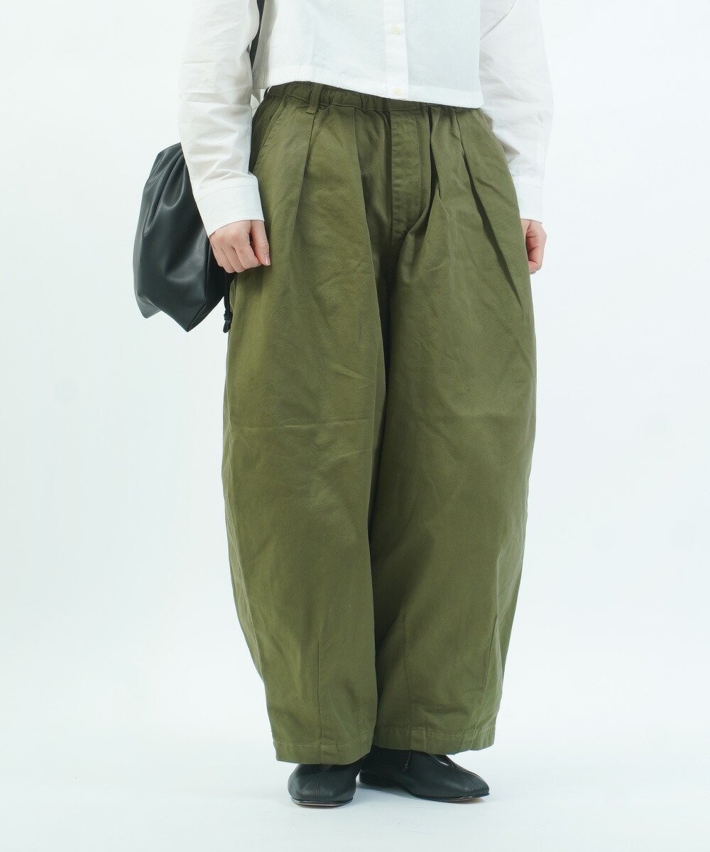 【ブルーコムブルー/BLEU COMME BLEU】のハーベスティ チノサーカスパンツ インテリア・キッズ・メンズ・レディースファッション・服の通販 founy(ファニー) ファッション Fashion レディースファッション Fashion for Women パンツ Pants & Trousers フロント Front, Front Design ワイド Wide, Wide Fit 春 Spring 55|ID: prp329100004863980 ipo3291000000036183822