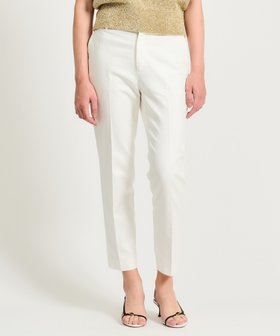 【エストネーション/ESTNATION】のコットンレーヨン スリムパンツ 人気、トレンドファッション・服の通販 founy(ファニー) ファッション Fashion レディースファッション Fashion for Women パンツ Pants & Trousers ストレッチ Stretch, Stretchy Fabric スリム Slim, Slim Fit ダブル Double, Double-Breasted ベーシック Basic, Essential |ID:prp329100004863981