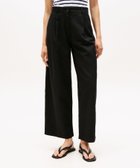 【トミーヒルフィガー/TOMMY HILFIGER】のテンセルリネンワイドレッグパンツ 人気、トレンドファッション・服の通販 founy(ファニー) ファッション Fashion レディースファッション Fashion for Women パンツ Pants & Trousers おすすめ Recommended / Our Picks アメリカン American Style クラシック Classic, Timeless Style ゴルフ Golf デニム Denim, Jeans Material モダン Modern, Contemporary リネン Linen, Linen Fabric 人気 Popular, Best Seller thumbnail ブラックBDS|ID: prp329100004863990 ipo3291000000036184023