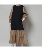 【ナノ ユニバース/nano universe】のハシゴレーススリーブ異素材コンビワンピース 人気、トレンドファッション・服の通販 founy(ファニー) ファッション Fashion レディースファッション Fashion for Women ワンピース Dresses コンビ Combo, Combination Style 切替 Switching, Contrast Panel ブロード Broadcloth, Fine Cotton メタル Metal, Metal Parts リラックス Relax, Relaxed Fit レース Lace, Lace Fabric ロング Long, Long-Length おすすめ Recommended / Our Picks エレガント 上品 Elegant 2025年 2025 2025-2026秋冬・A/W Autumn/Winter 2025–26 AW25–26 thumbnail ブラック|ID: prp329100004863997 ipo3291000000036184180