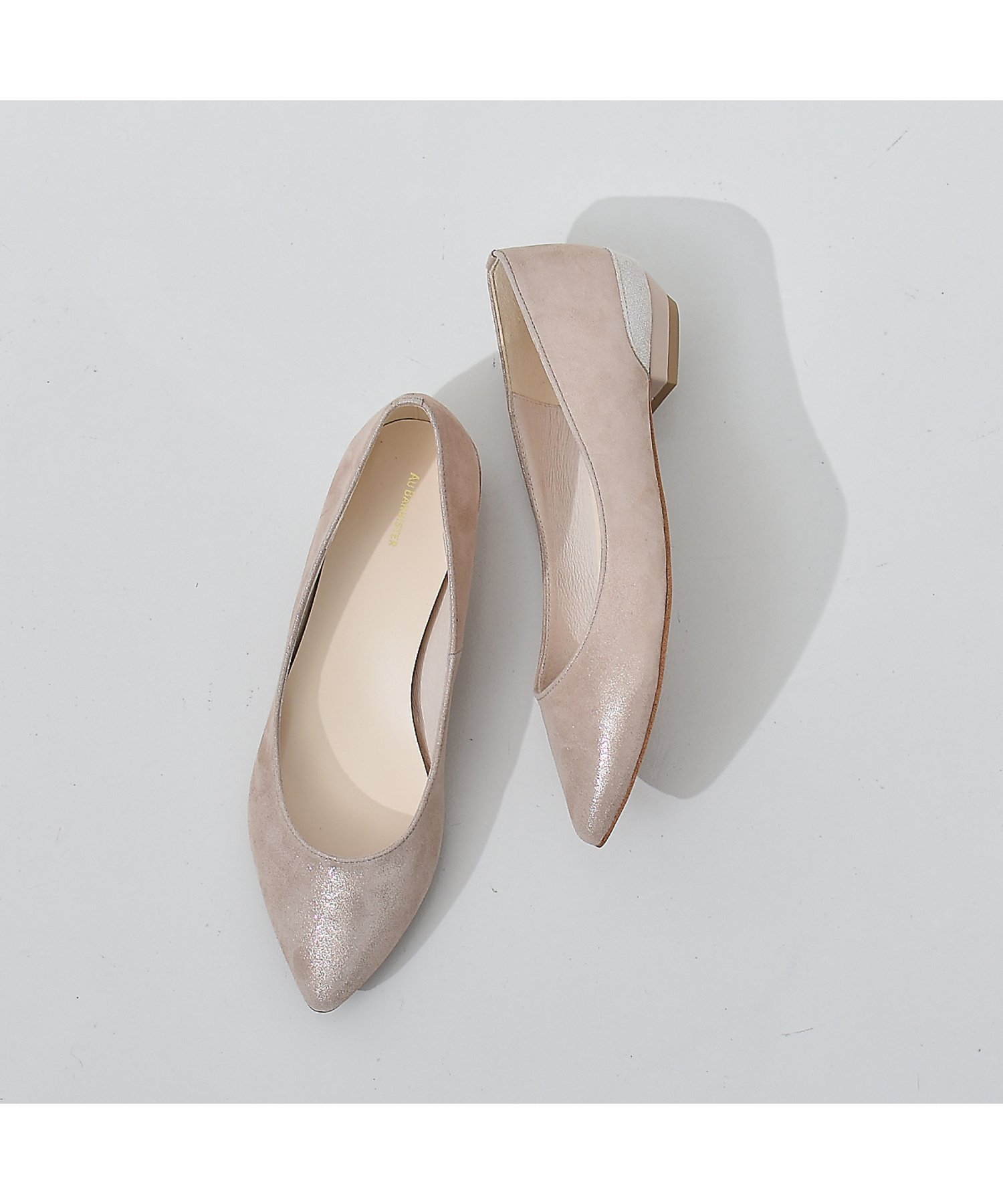 【オゥ バニスター/Au BANNISTER】の【累計10万足突破!】ボロネーゼカッターパンプス インテリア・キッズ・メンズ・レディースファッション・服の通販 founy(ファニー) 　ファッション　Fashion　レディースファッション　Fashion for Women　コレクション　Collection, Seasonal Line　フラット　Flat, Flat Shoes　ベーシック　Basic, Essential　人気　Popular, Best Seller　今季　This Season, Current Season　定番　Standard, Basic Item　ビジネス 仕事 通勤　Business / Work / Commuting　ピンクゴールド|ID: prp329100004863999 ipo3291000000036184266