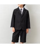 【パクシル/PAQXIL / KIDS】の【4点セットスーツ】ジャケット+ハーフパンツ+シャツ+ネクタイ 人気、トレンドファッション・服の通販 founy(ファニー) ファッション Fashion キッズファッション Fashion for Kids ボトムス Bottoms ジャケット Jacket, Outerwear スーツ Suit, Formalwear チェック Check, Plaid, Tartan ハーフ Half, Half-Length バランス Balance, Style Balance パッチ Patch, Appliqué フォーマル Formal, Dressy ポケット Pocket, Pocket Detail セレモニー Ceremony 入学式 Entrance Ceremony 卒業式 Graduation Ceremony thumbnail ブラック|ID: prp329100004864597 ipo3291000000036204723