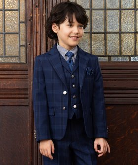【ローブ/ROBE / KIDS】のフォーマルスーツ 入学式 卒園式 6点セット キッズスーツ 人気、トレンドファッション・服の通販 founy(ファニー) ファッション Fashion キッズファッション Fashion for Kids ジャケット Jacket, Outerwear スーツ Suit, Formalwear セットアップ Set-Up, Coordinated Outfit チェック Check, Plaid, Tartan フォーマル Formal, Dressy フラワー Flower, Floral ベスト Vest, Waistcoat ポケット Pocket, Pocket Detail ループ Loop, Loop Knit 入学式 Entrance Ceremony 結婚式 Wedding |ID:prp329100004864603