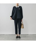 【グローバルワーク/GLOBAL WORK】のストレッチ2WAYブラウス*パンツセット/581023 人気、トレンドファッション・服の通販 founy(ファニー) ファッション Fashion レディースファッション Fashion for Women パンツ Pants & Trousers オケージョン Occasion Wear カフス Cuff Design シンプル Simple, Minimal ストレッチ Stretch, Stretchy Fabric セットアップ Set-Up, Coordinated Outfit ダブル Double, Double-Breasted ツイル Twist, Twisted Detail ペプラム Peplum, Flared Hem レース Lace, Lace Fabric おすすめ Recommended / Our Picks セレモニー Ceremony ビジネス 仕事 通勤 Business / Work / Commuting thumbnail ネイビー88|ID: prp329100004864611 ipo3291000000036205058