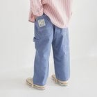 【ブランシェス/branshes / KIDS】の【26SS新作/ゆったり/きれいめ】ペインターパンツ 人気、トレンドファッション・服の通販 founy(ファニー) ファッション Fashion キッズファッション Fashion for Kids ボトムス Bottoms キャンバス Canvas, Canvas Fabric コイン Coin, Coin Design テーパード Tapered, Tapered Pants デニム Denim, Jeans Material パッチ Patch, Appliqué ベーシック Basic, Essential ポケット Pocket, Pocket Detail ループ Loop, Loop Knit ワーク Workwear, Utility Style 2026年 2026 thumbnail グレー|ID: prp329100004864657 ipo3291000000036205927