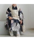 【ウタタネ/utatane / KIDS】のひよこ商店 七五三 着物 3歳 男の子 被布フルセット ベージュ金彩*紺七宝 人気、トレンドファッション・服の通販 founy(ファニー) ファッション Fashion キッズファッション Fashion for Kids 人気 Popular, Best Seller thumbnail 紺系|ID: prp329100004864659 ipo3291000000036205949