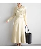 【アンデミュウ/Andemiu】のトレンチ風キンボタンワンピース ライトグリーン|ID: prp329100004864664 ipo3291000000036206084