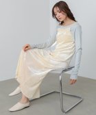 【バブ ブージュルード/Bab Bou Jeloud】の【低身長向けサイズあり】シアーベロアカップ付きキャミワンピース 人気、トレンドファッション・服の通販 founy(ファニー) ファッション Fashion レディースファッション Fashion for Women ワンピース Dresses キャミソールワンピース Camisole Dresses 秋 Autumn くるぶし Ankle-Length カーディガン Cardigan, Knitwear キャミワンピース Cami Dress, Slip Dress シアー Sheer, See-Through シンプル Simple, Minimal スマート Smart, Elegant スリット Slit, Slit Detail チェック Check, Plaid, Tartan ベロア Velour, Soft Velvet ベーシック Basic, Essential ロング Long, Long-Length A/W・秋冬 Autumn/Winter 再入荷 Restock / Back in Stock おすすめ Recommended / Our Picks エレガント 上品 Elegant 二次会 After Party thumbnail IVORY|ID: prp329100004864698 ipo3291000000036206798